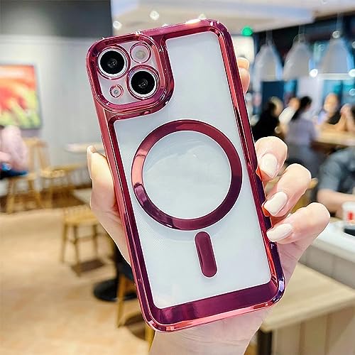 Coque magnétique antichoc pour iPhone 12 Pro Max protégeant des chutes sans bloquer la charge