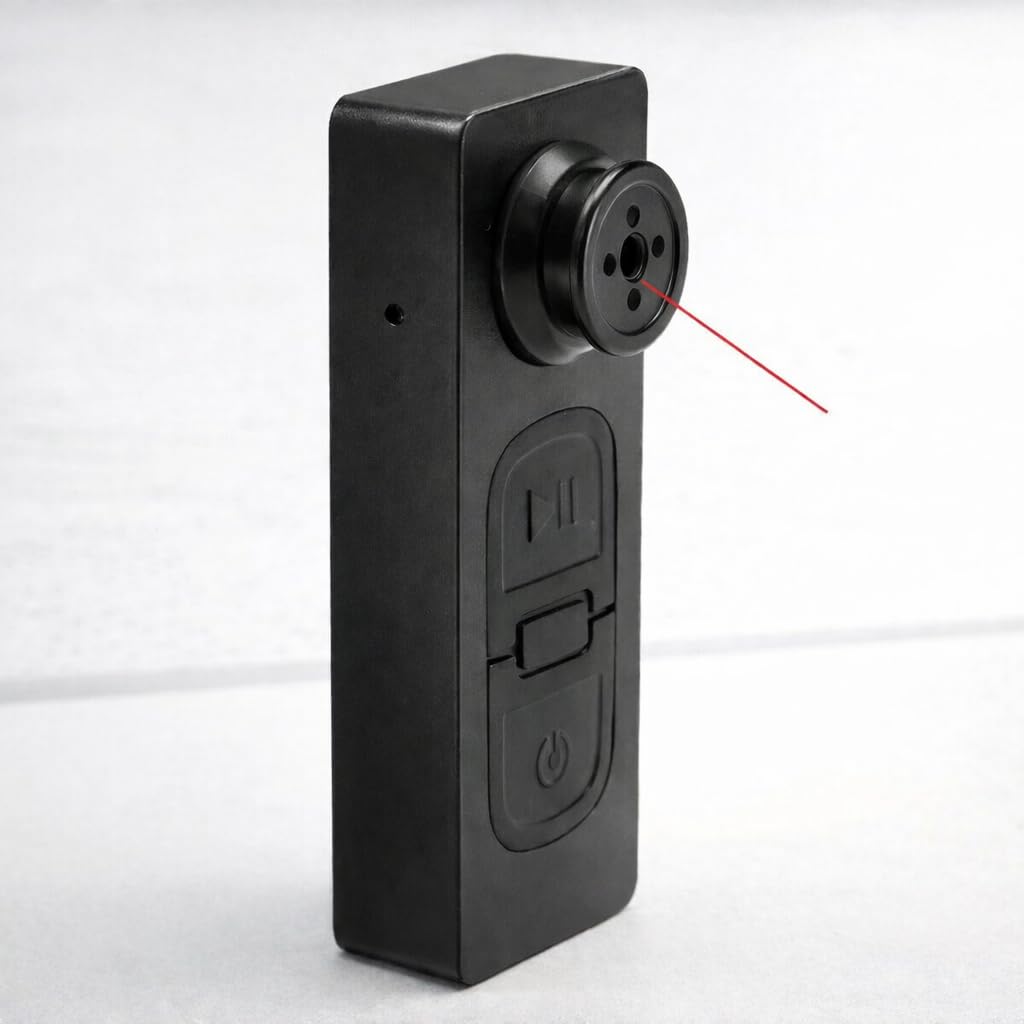 Mini Pocket Button Hidden SpMini HD Camera 720p Portable Body Cam with One-Click Recording, Loop Recording, Motion Detection, USB Rechargeable, Supports Memory Card, Compact Security Camera for Home-image-23
