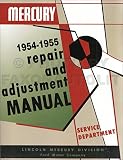 1954 1955 Mercury Custom Monterey Shop Service Repair Manual Engine Drivetrain