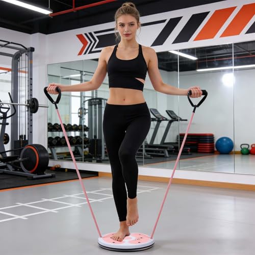 Disco de torsion abdominal con contador de calorias para ejercicio de adultos y senior 2