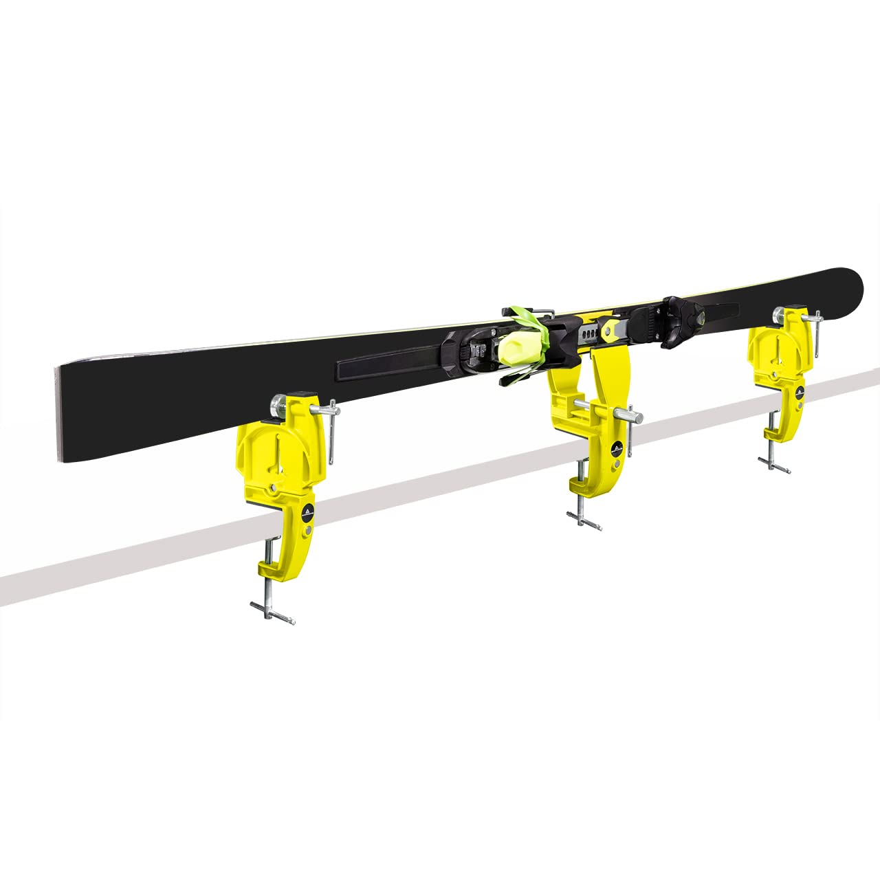 RaceWax SkinRocks Ski Vise Racing Skispanner Pro Plus World Cup Skihalterung gelb