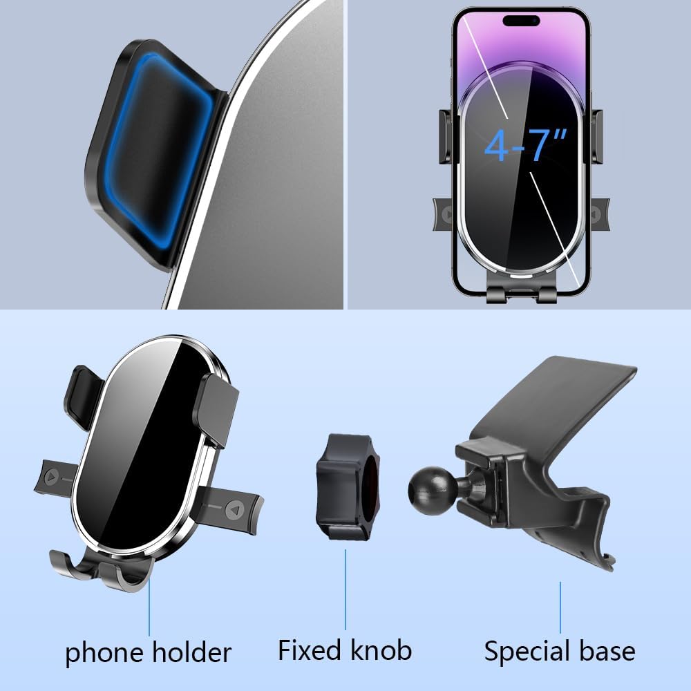 Car Phone Holder for Kia Sedona 2015 2016 2017 2018 2019 2020 2021 ，Carnival 2015-2021 Auto Accessories Navigation Screen Bracket Interior Cell Mobile Phone Mount Holders case Accessory