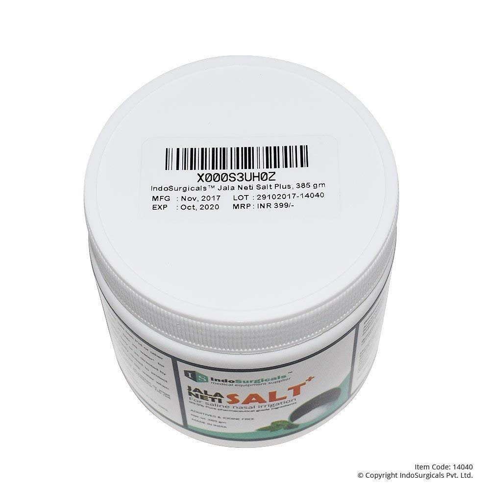 IS IndoSurgicals Jala Neti Salt Plus, 385 gm (3) - Image 4 thumbnail