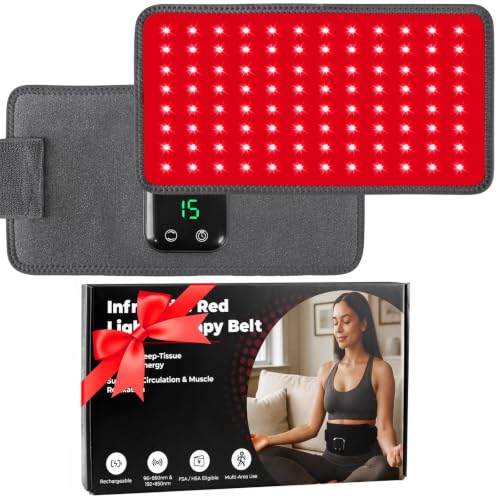 Red Light Therapy Belt Device for Post Workout: Recovery Portable
