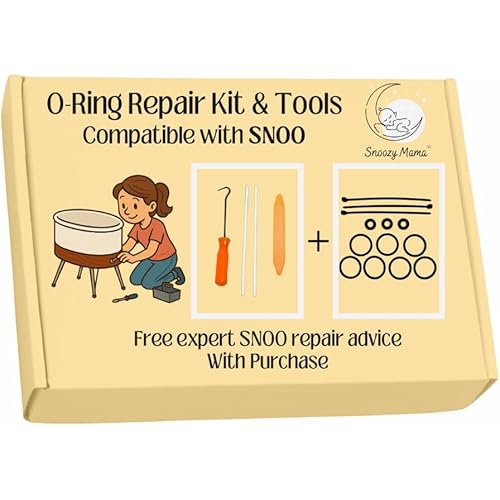 O-Rings Repair Kit for SNOO Smart Sleeper Bassinet - Free Snoo Repair Support with Purchase | Snoozy Mama - Your Leading Expert in SNOO Repairs (Orings & Tools)