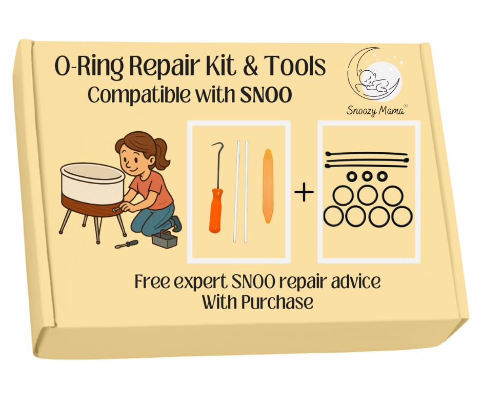 O-Rings Repair Kit for SNOO Smart Sleeper Bassinet - Free Snoo Repair Support with Purchase | Snoozy Mama - Your Leading Expert in SNOO Repairs (Orings & Tools)