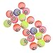 Toyvian Lot de 20 balles rebondissantes pour Halloween - 32 mm - Brillent dans le noir - Couleurs assorties