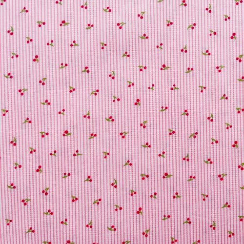 Pink Charm Packs For Quilting 5 Inch, Rose Fabric Precut Quilting Fabric Squares 5X5 For Baby Girls 100% Cotton Fabric For Sewing Diy Patchwork (42Pcs) #TOP5