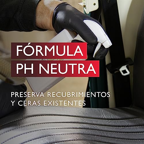 Limpiador de cuero Autoglym, 500 ml, limpiador de cuero para coches, limpia en profundidad y refresca la tapicería de cuero de los coches, blanco - imagen 3