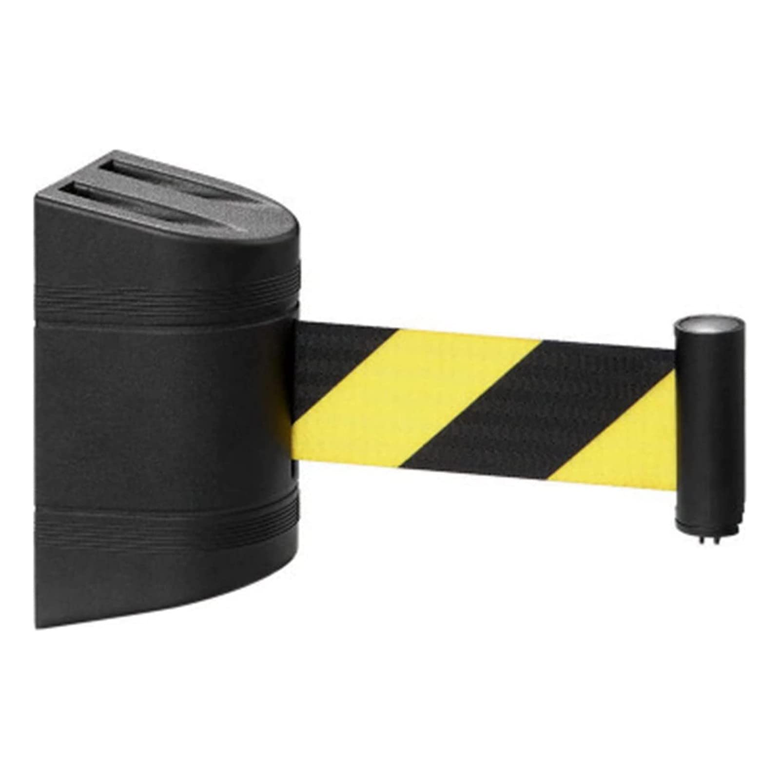 SENJINGHUA Retractable Belt Barrier, Safety Cordon Barrier, Queue Barrier Belt Safety Security Barrier Belt Wall Mount Retractable Belt Barriers Warning Tape(Color: 10m/32.8ft)