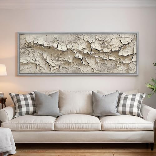 Impression panoramique grand format effet craquelé tableau 30x90 cm - 2