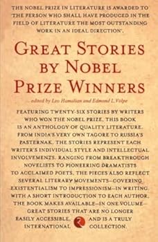 Paperback Great Stories by Nobel Prize Winners Book