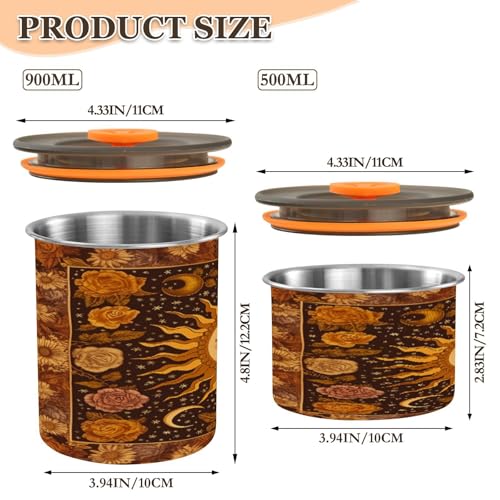 Envase hermético para café acero inoxidable 30oz miniatura 2
