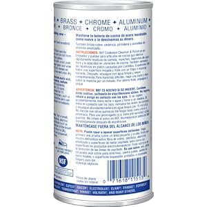 Bar Keepers Friend COOKWARE CLEANERPOLISH 12 oz Can 2 pack