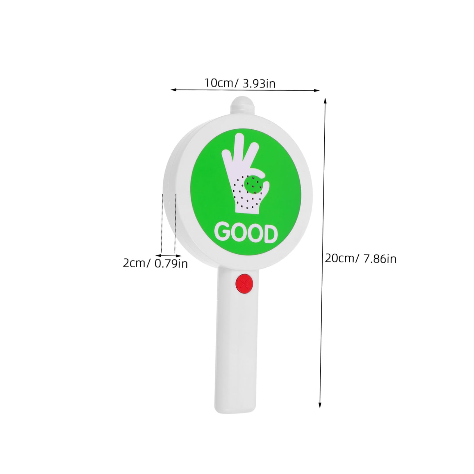 CIYODO Interactive Game Judging Board Sound Handheld Notice Paddle Small Voting Paddle for School and Parties
