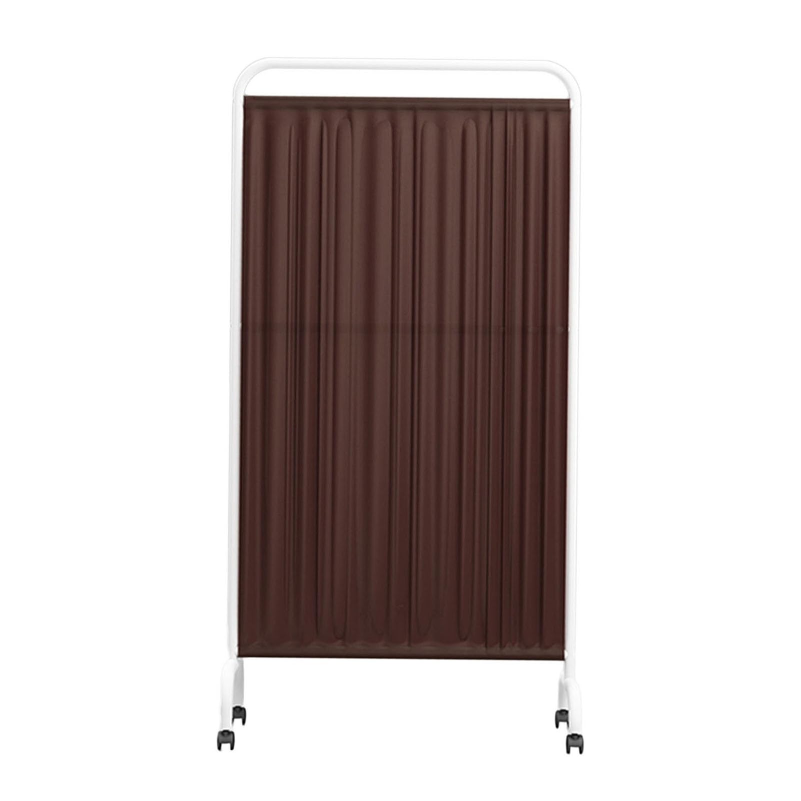 Écran de confidentialité médical à 2 panneaux pliants | Paravent séparateur de pièce beige de 6 pieds