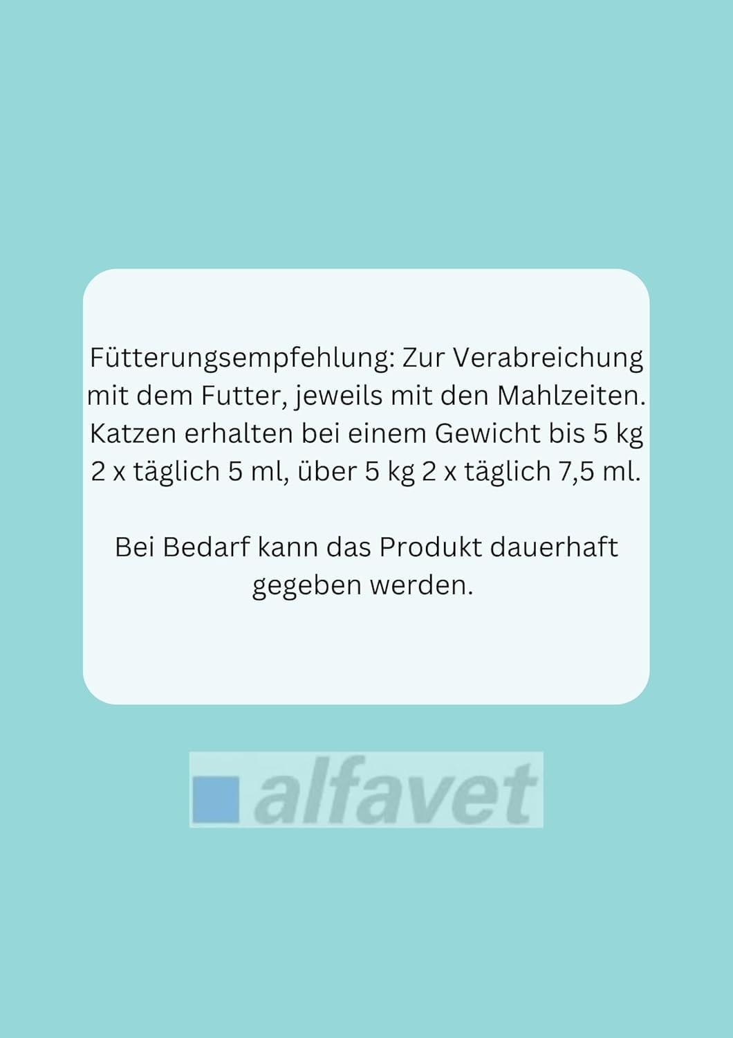 Alfavet ReConvales Tonicum Katze | 280 ml | Diät-Ergänzungsfuttermittel für Katzen | Zur ernährungsphysiologischen Wiederherstellung und bei hepatischer Lipidose