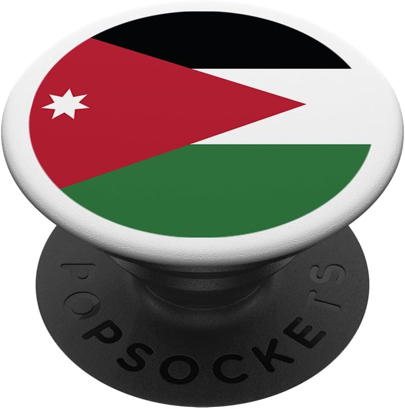 Nationality Country Origin - Flag Jordan PopSockets MagSafe PopGrip for iPhone