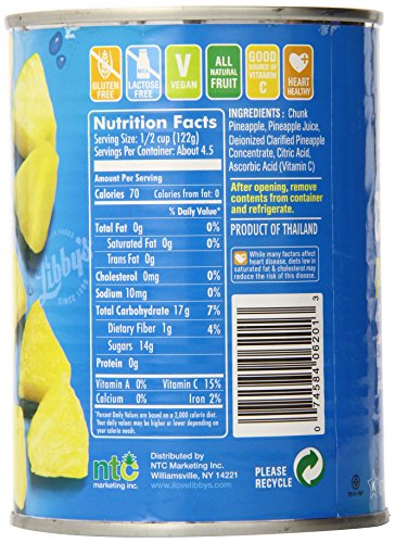 Libby's Chunk Pineapple, 20 Ounce (Pack Of 12) #TOP1