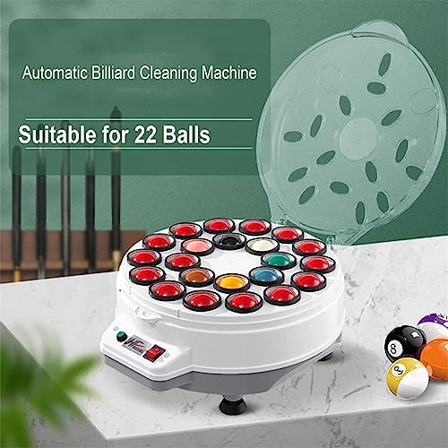 Máquina de limpieza de billar automática con capacidad para 22 bolas 7