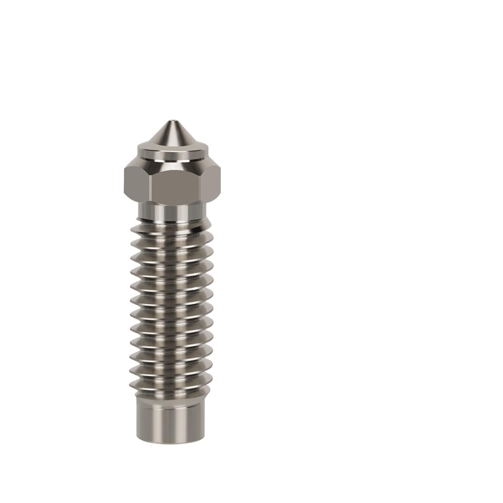 Messing verkupferte Düse aus gehärtetem Stahl, Hochgeschwindigkeitsdüsen, Hotend-Kit(Copper-0.2MM,Pink)