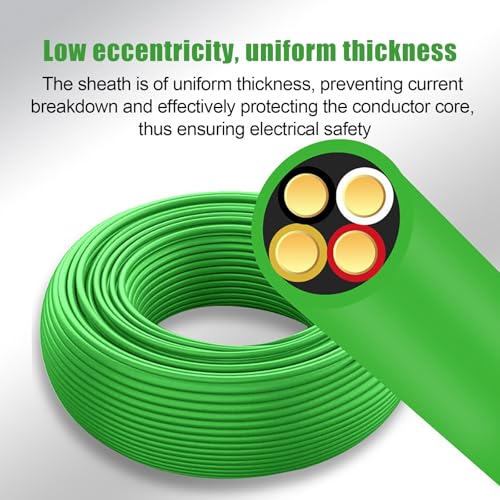 Cable BUS 0.8mm² cable EIB blindado de 4 hilos para automatización de hogares y edificios de PVC 7