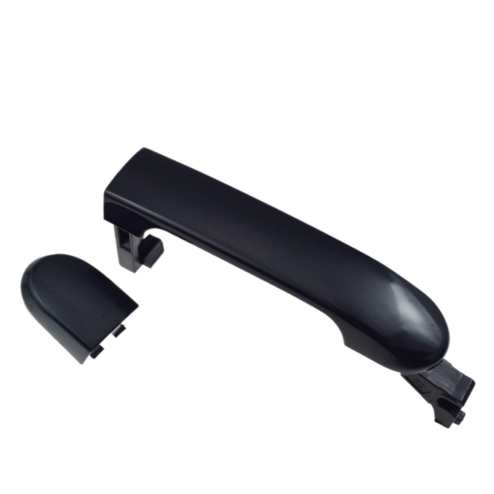 Qjahxkf Right Side Replacement Exterior Door Handles Black Front Rear Left Right Outside Car Door Handle For Nissan For Versa 1.6L 1.8L 2007-2012 For Tiida 2007-2011 Outer Handle(Right Side)