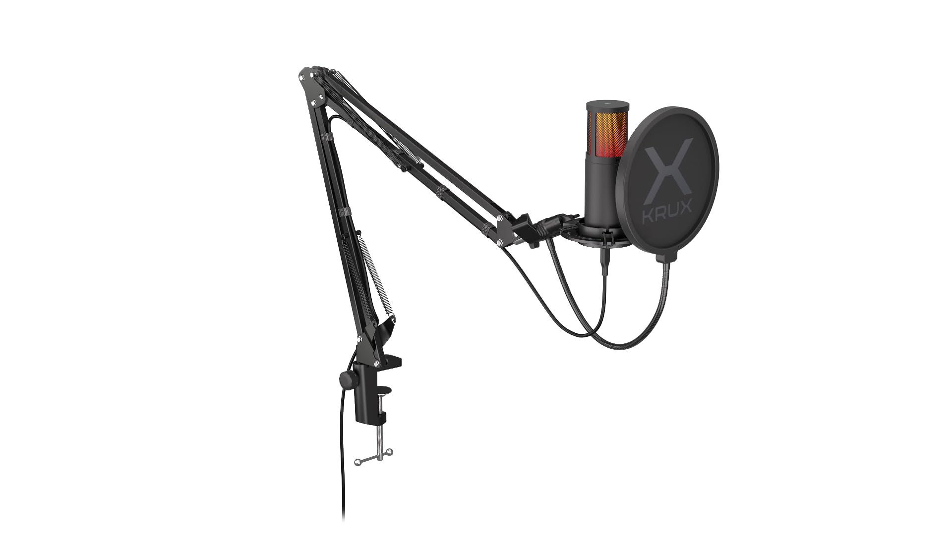 Produktbild von KRUX Edis 3000, USB Plug & Play Microphone, RGB Backlight, Gain Control