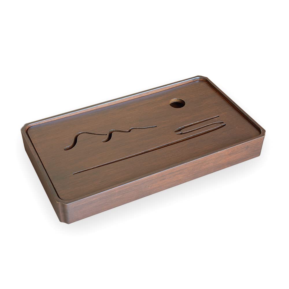 Plateau Chaban Traditionnel Montagne table à thé en bois avec réservoir d'eau