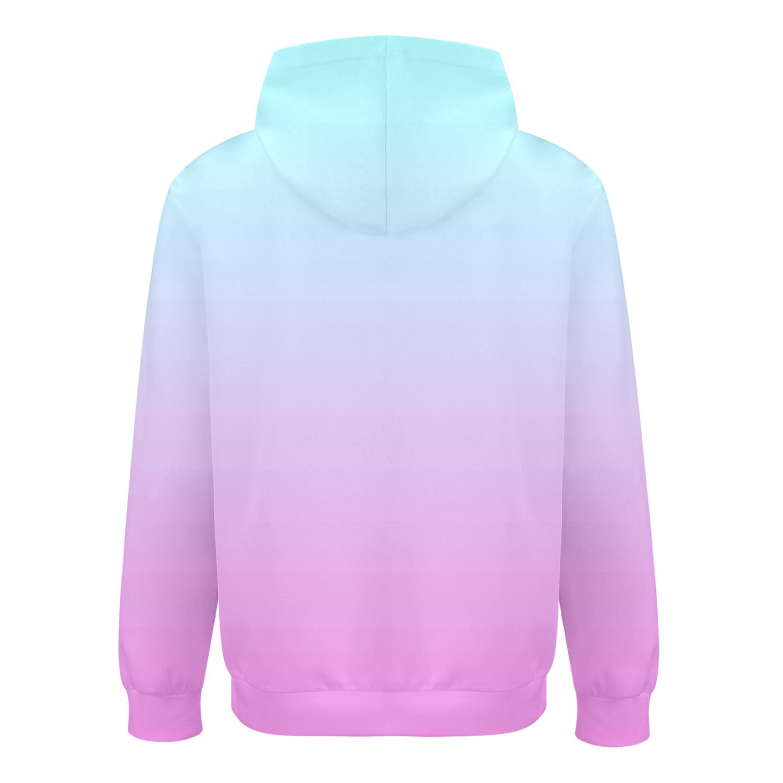 Sudaderas Hombres con Capucha Sudadera De Manga Larga Degradada Holgada Estilo Informal para Hombre Llavero Yoga (Pink, L) Ropa Running Moto Protecciones Chaqueta Entretiempo Proteccion