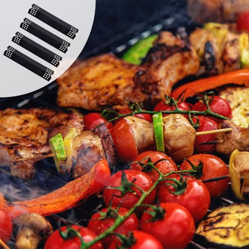BBQ Future Heat Plate Replacement Parts for Grill Master 720-0697 720-0737, Nexgrill 720-0830H 720-0783E, Heat Shields Tent Flame Tamer for Kenmore 720-0830A Gas Grill, Porcelain Steel, 4 Pack by BBQ Future - Image 5