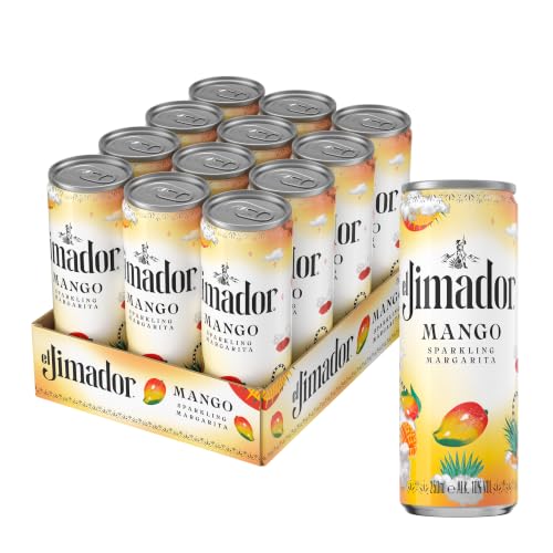 El Jimador Mango Margarita Tequila 12 x 250 ml Dose - 10% Vol.