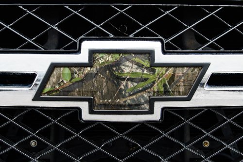 Image of Mossy Oak Graphics - 14010-OB Universal Obsession Auto Emblem Skin - Easy to Install Vinyl Wrap - Fits Any Auto Emblem on Trucks, Cars, or SUVs
