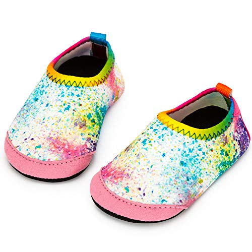 Yorgou Chaussures Aquatiques Enfants Chaussures d'eau Bébé Séchage Rapide Chaussures Aqua pour Piscine Plage Garçons Filles