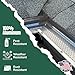 A-M Gutter Guard - Heavy-Duty Lifetime Quality Aluminum - Sample Pack - Includes Both 5