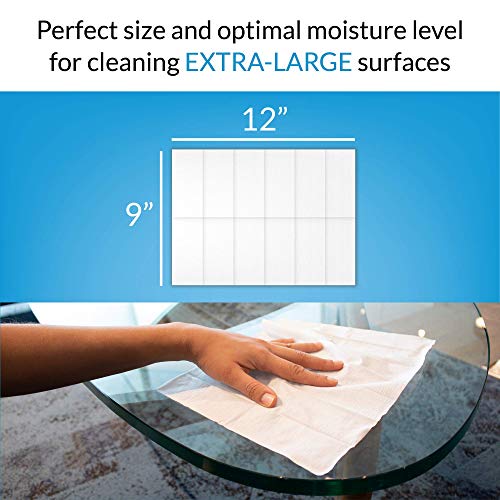 Icloth Screen Cleaning Wipes [100 Screen & Lens Cleaning Wipes - Extra Large] Safe For All Screens, Pro-Grade, Individually Wrapped, 1 Screen Cleaner Can Clean Several Flat Screen Tv's And Monitors. #TOP2