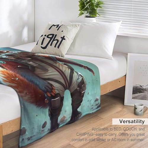 Couverture panda en plaid canapé polaire douce 130x150 - 7