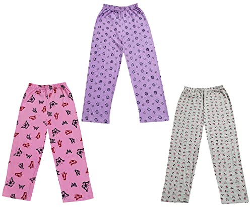 Image of KAYU Kid's Boy's and Girl's Printed Cotton Regular Fit /Track Pant |Pyjama [Pack of 3]