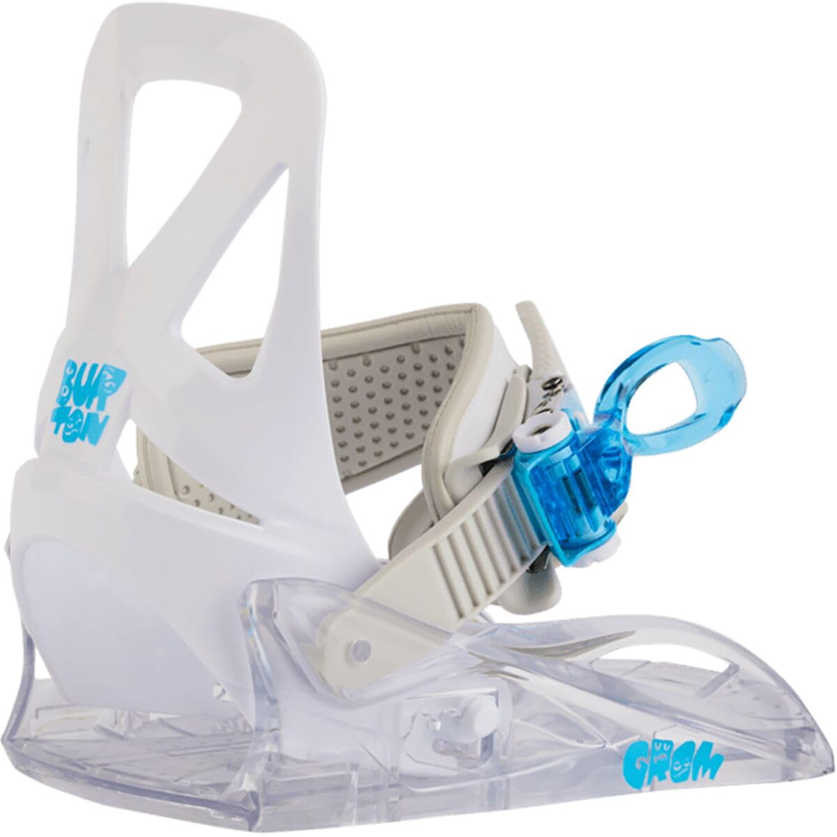 BURTON GROM ビンディング ホワイト/ブルー　キッズ Amazon.com : Burton Grom Disc Kids' Snowboard Bindings : Sports