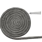 FACAIIO Holzofen für Türdichtung Seil Dichtung Kit, 6C25mm Durchmesser, 300cm Fiberglas Hochtemperatur für Ersatz Kamin Ofen