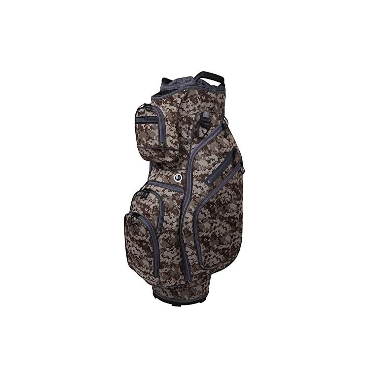 Ram Golf FX Deluxe Golf Cart Bag with 14 Way Dividers Combat Camo Pro