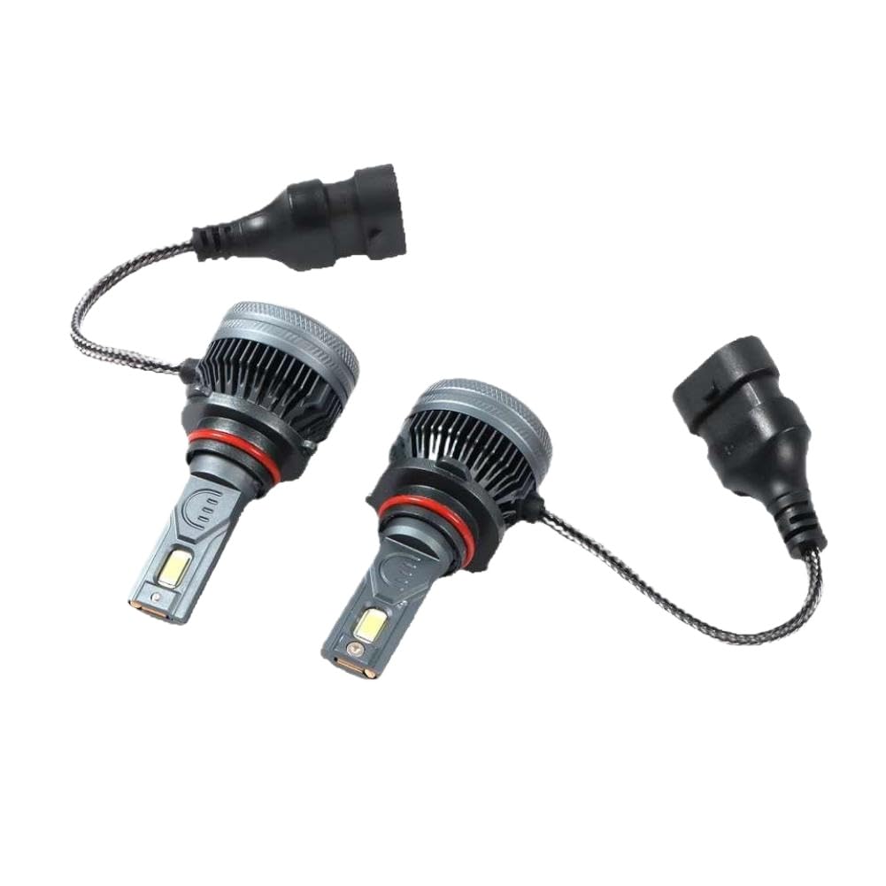 Bombilla para faros delanteros LED 9005 HB3 100W 6000K blanca compatible con vehículos con casquillo 9005