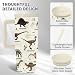 TNASURHUS Dinosaur 24oz Water Bottle Gifts for Men, Dinosaur Themed Stainless Steel Tumbler with Handle and Straw, Christmas Birthday Gifts for Family, Son, Friends