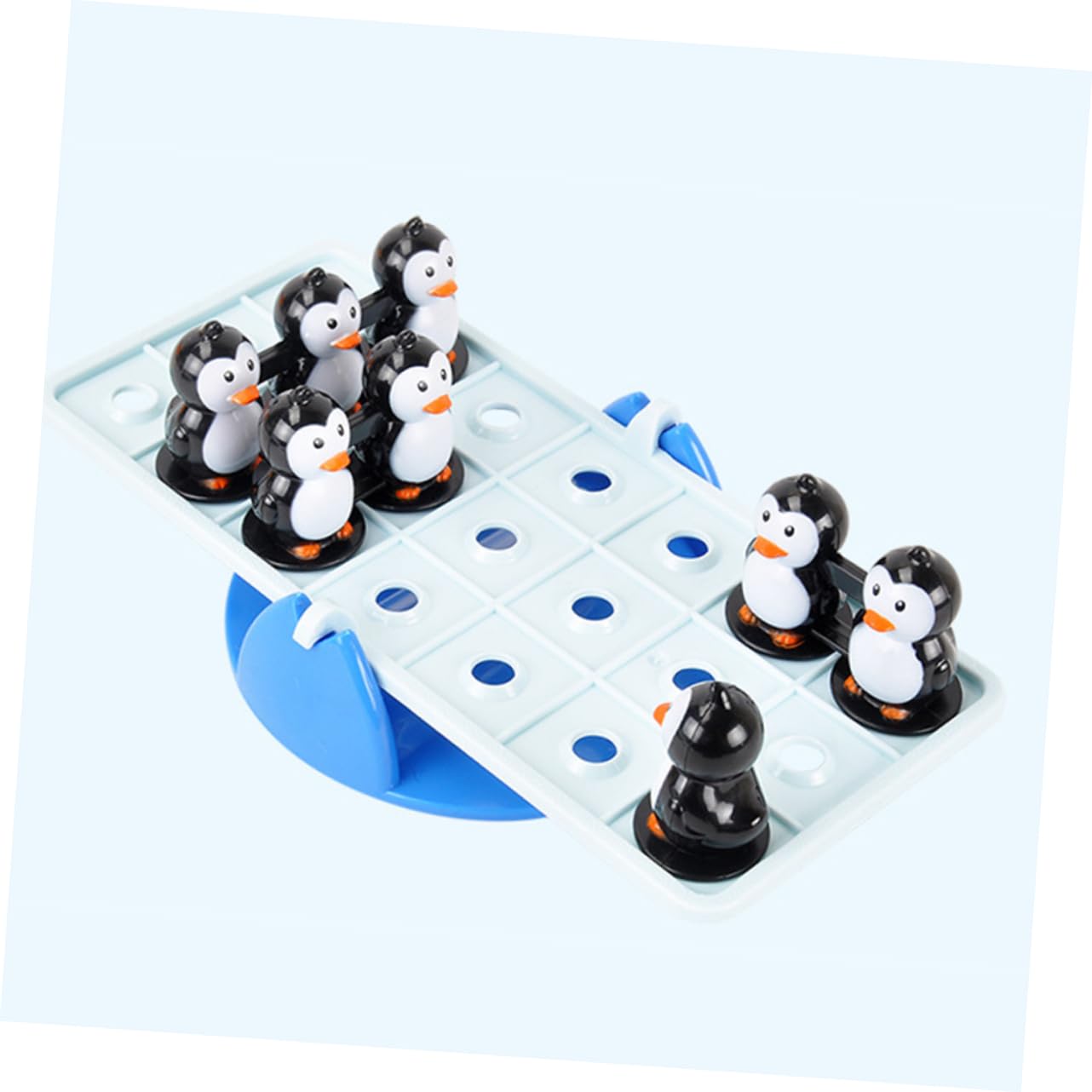 ibasenicePenguins Seesaw Game Interactive Penguin Toys Funny Toys Teeter Totter Tots Toys Balance Game Toyss Animals Toys Educational Animal Toys Balance Toys