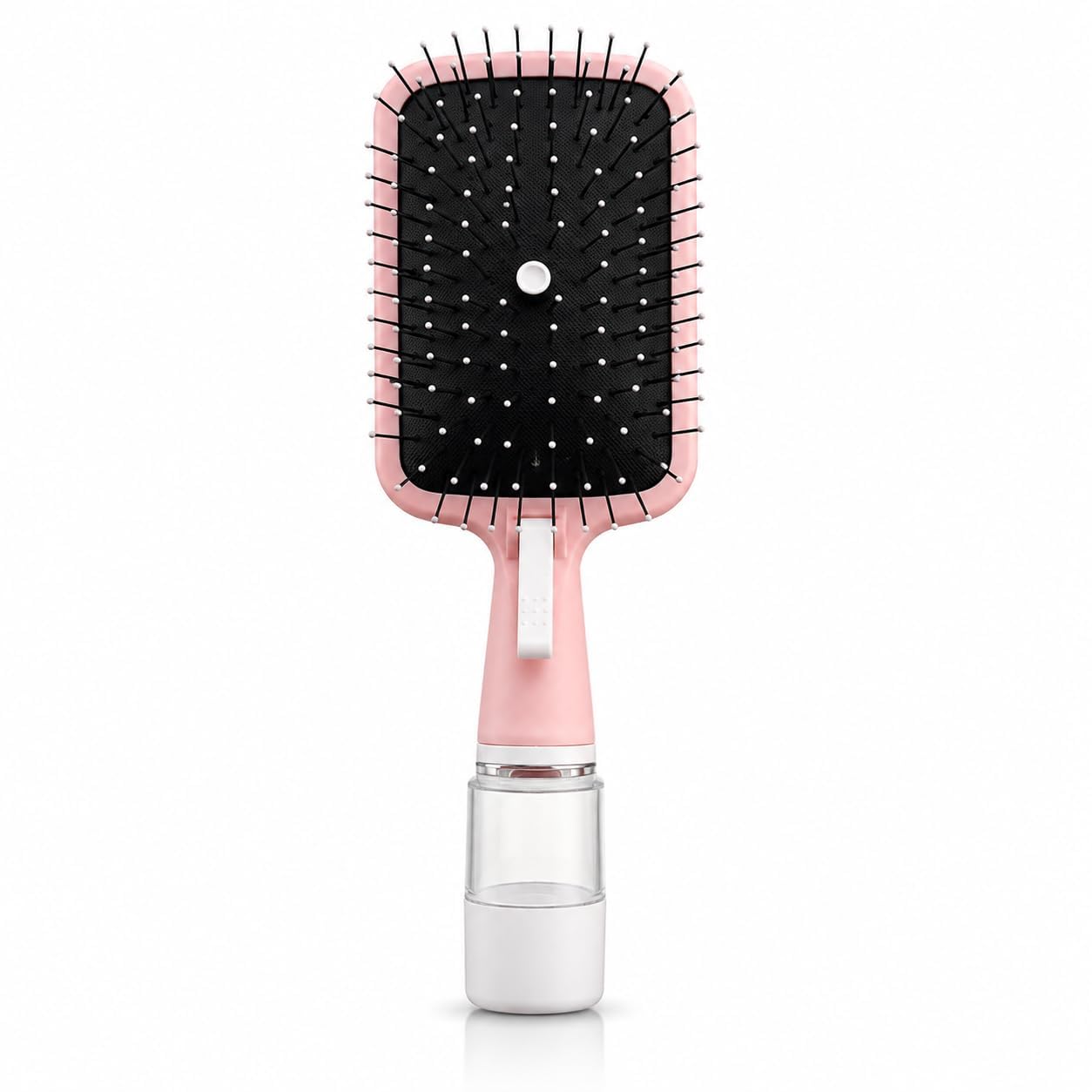 2-in-1 Water Mist Spray Hair Brush - Detangling Hair Comb with Refillable Bottle | Anti-Static Scalp Massage Brush for Frizz Control, Wet & Dry Hair, Curls, Thick & Thin Hair (Pink)-image-42