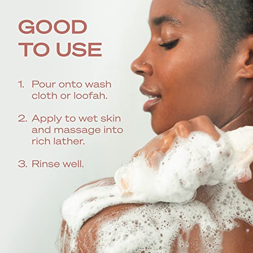 Hey Humans Rosewater Ginger Moisturizing Body Wash With Natural Ingredients & Jojoba Oil | Clean, Vegan, Sulfate Free Bath & Body Wash For Women | Recyclable Bottle, 14 Fl. Oz. - Pack Of 3 #TOP5