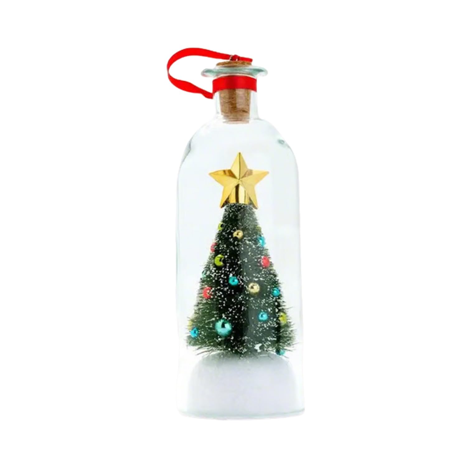 TASBER Christmas Tree Message in a Bottle, Recordable Christmas Tree Voice Message