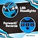 Kid Trax 12V Electric ATV - Boys and Girls Ride On Toys, Indoor/Outdoor Quad Four Wheelers, ATV Ride On, Kids' Electric Vehicle, ATV Car Vehicle w/Led Headlight, Max Weight 77 lb, Ages 3-8, Blue
