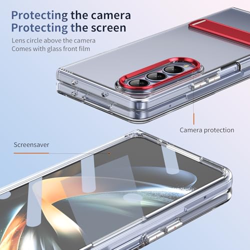 Coque Z Fold 3 avec protection écran intégrée pour éviter les rayures