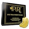 LA-PURE-24K-Gold-Eye-Treatment-Masks-Under-Eye-Patches-Dark-Circles-Under-Eye-Treatment-Under-Eye-Bags-Treatment-Eye-Mask-for-Puffy-Eyes-Anti-Wrinkle-Undereye-Dark-Circles-Gel-Pads-15-Pairs LA PURE 24K Gold Eye Treatment Masks - Under Eye Patches, Under Eye Bags Treatment, Eye Mask for Puffy Eyes, Anti-Wrinkle, Dark Circles, Gel Pads 15 Pairs